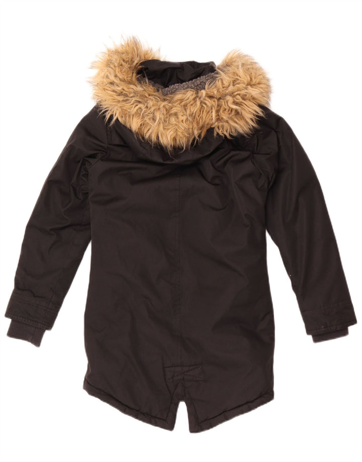 Bench Parka à capuche pour fille 7-8 ans Noir Polyester