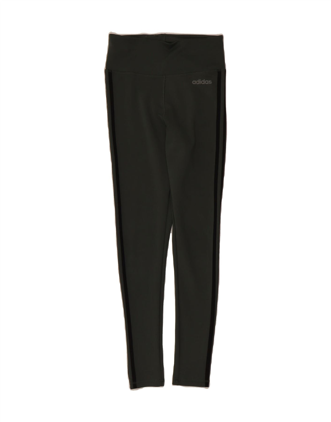 ADIDAS Womens Climalite Leggings UK 8/10 Small  Grey Polyester Vintage Adidas and Second-Hand Adidas from Messina Hembry 