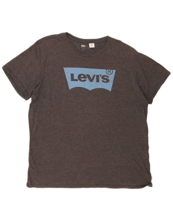 LEVI'S T-Shirt Graphique Homme 2XL Gris