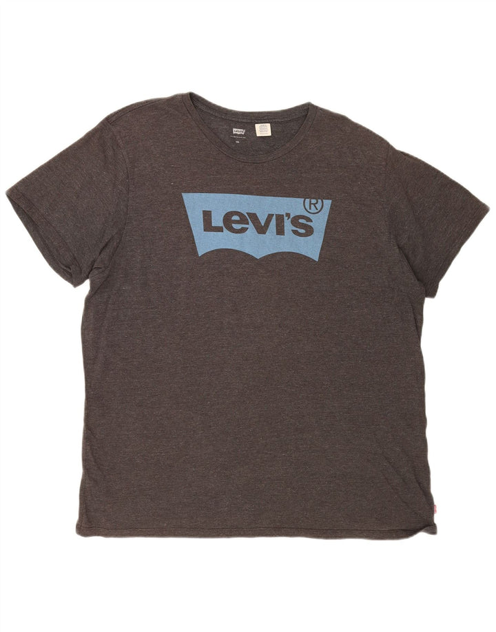 LEVI'S T-Shirt Graphique Homme 2XL Gris