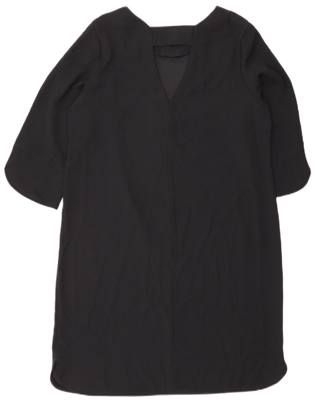 Marks & Spencer Robe de tente à manches 3/4 pour femme UK 14 Large Noir Polyester