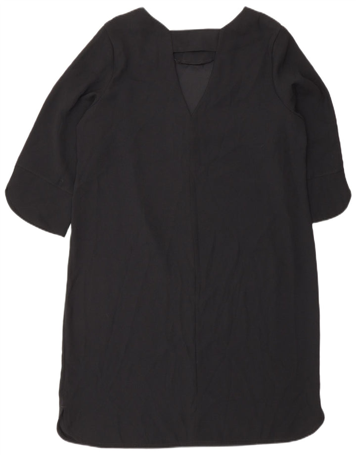 Marks & Spencer Robe de tente à manches 3/4 pour femme UK 14 Large Noir Polyester