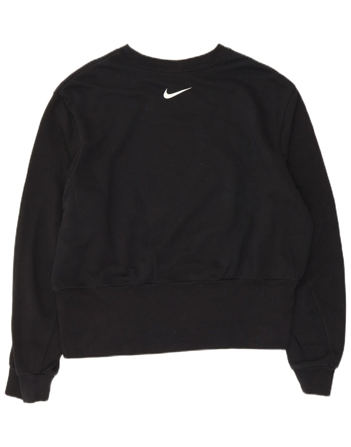 Nike Sweat-shirt graphique pour femme UK 18 XL Noir