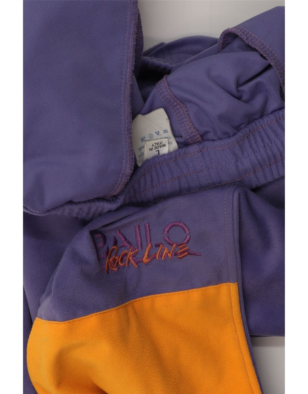 Bailo Pantalon de survêtement pour homme Pantalon de jogging Large Violet Colorblock Polyester