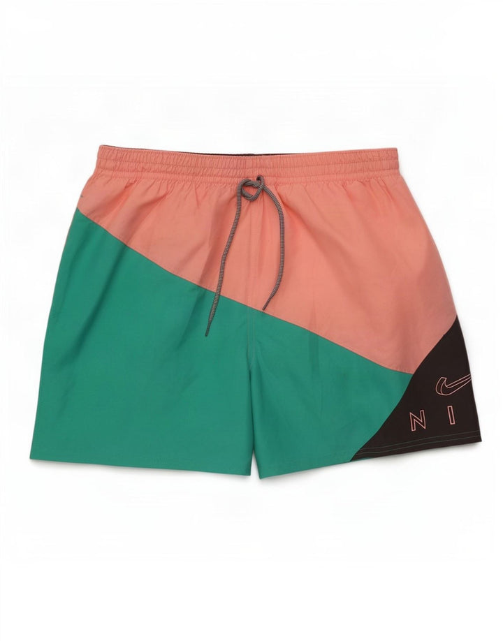 Short de bain graphique Nike Homme Multicolore moyen Colourblock