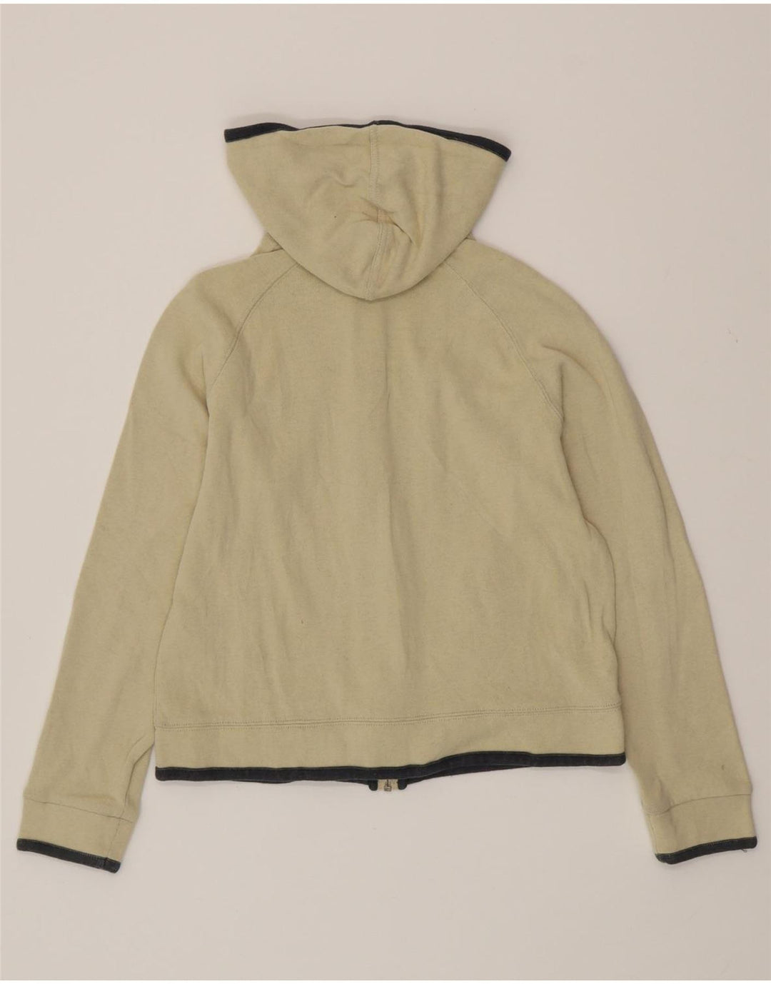 SERGIO TACCHINI Pull à capuche zippé pour femme IT 44 coton beige moyen