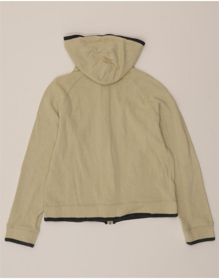 SERGIO TACCHINI Pull à capuche zippé pour femme IT 44 coton beige moyen