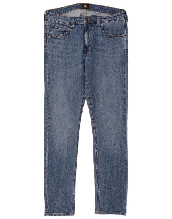 Lee Jean Slim Luke Tapered Homme W34 L32 Bleu Coton