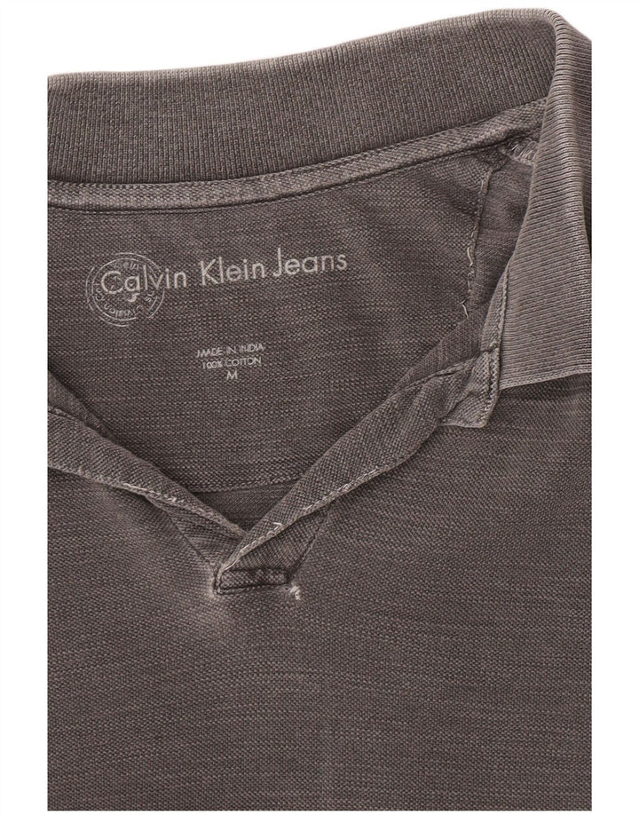 Calvin Klein Jeans Polo Homme Gris Moyen Coton