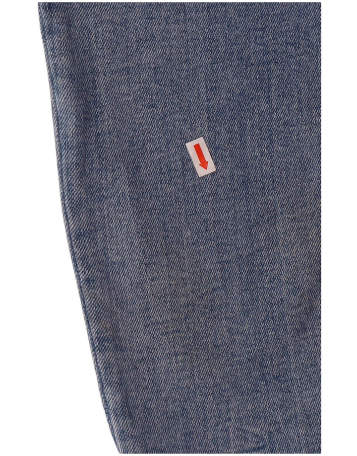 Zara Jean skinny taille haute pour femme EU 38 Small W28 L27 Bleu classique