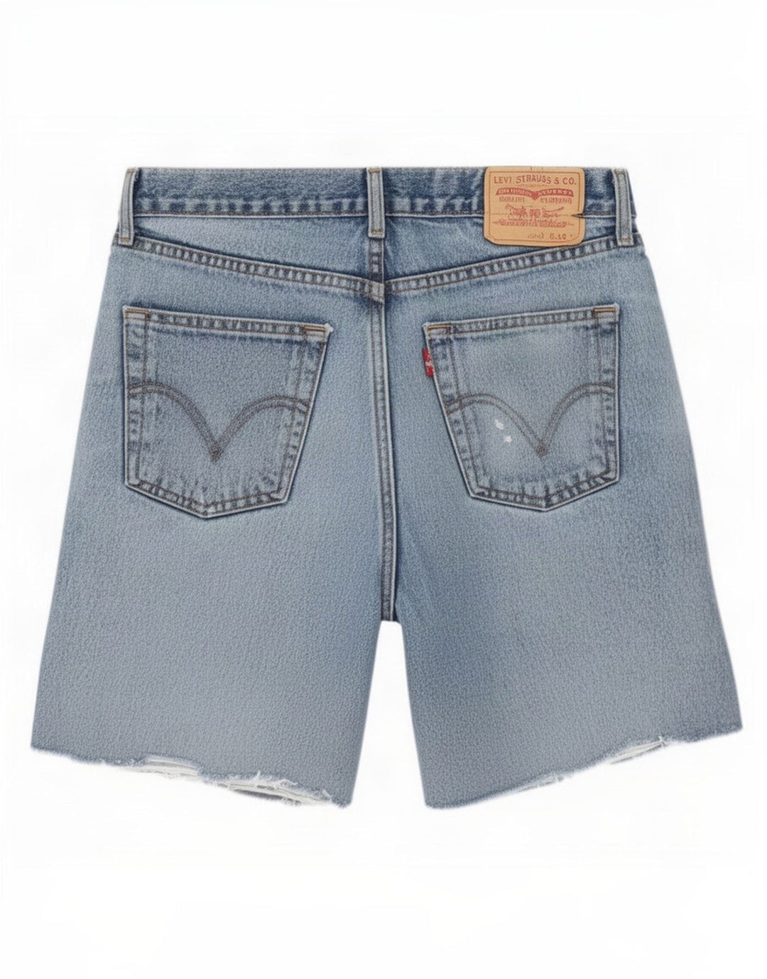 Levi's Short en Jean 751 Distressed W34 Homme Bleu Moyen