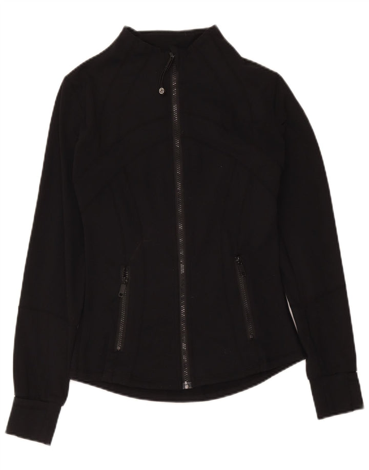 Lululemon Veste de survêtement pour femme US 4 Petit nylon noir