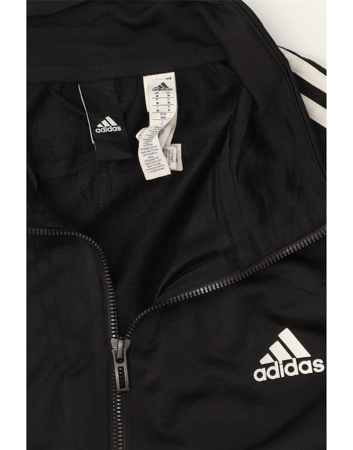 ADIDAS Veste de survêtement pour homme Noir moyen Polyester