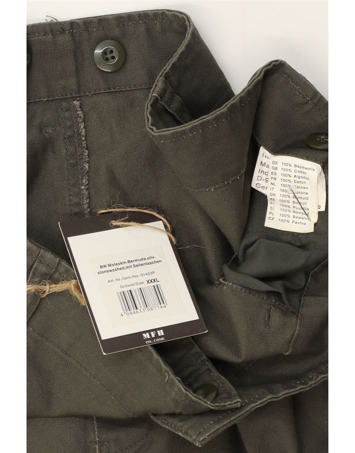 MFH Short Cargo Homme 3XL W44 Kaki Coton