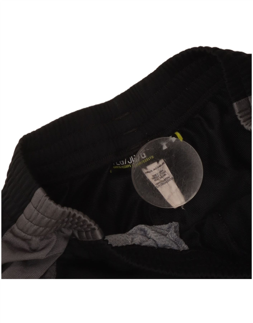 Under Armour Pantalon de survêtement pour garçon 11-12 ans Large Noir Colourblock