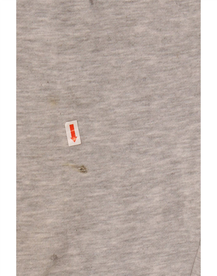 Kappa Pantalon de Survêtement Graphique Homme Joggers Large Gris Coton