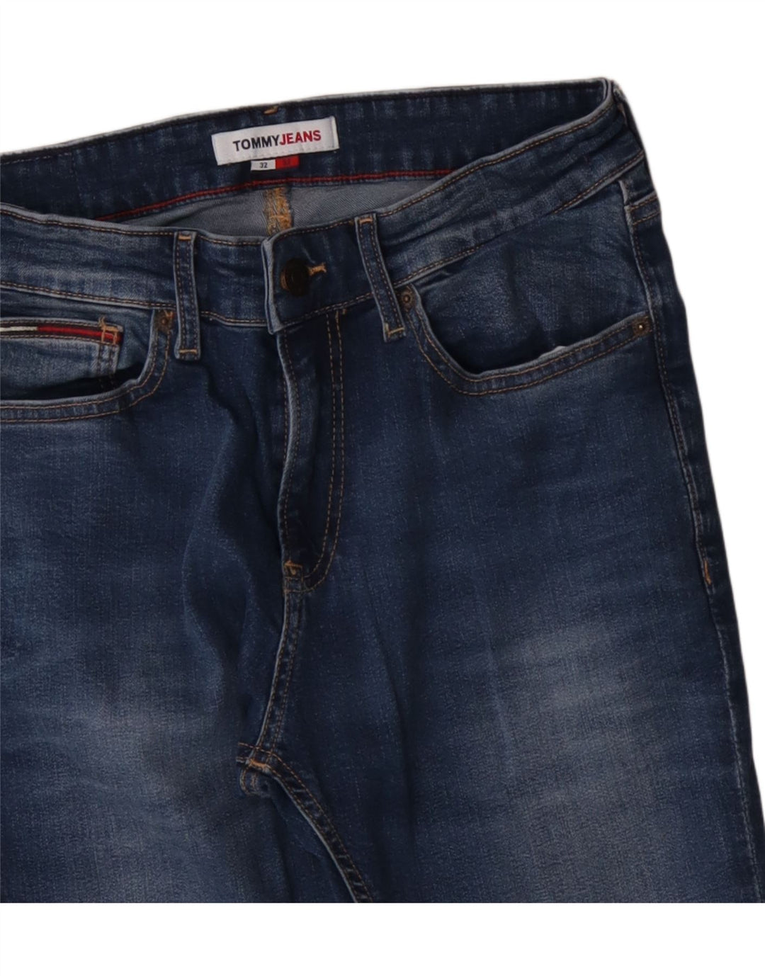 Tommy Hilfiger Jean skinny homme W32 L32 bleu coton