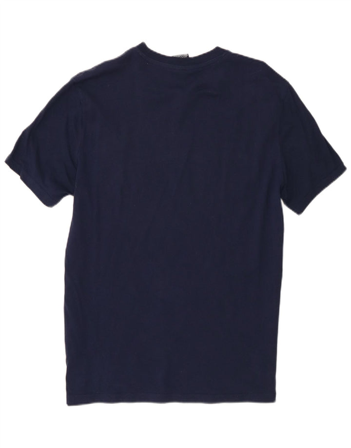 Champion T-Shirt Graphique Homme Bleu Marine Moyen