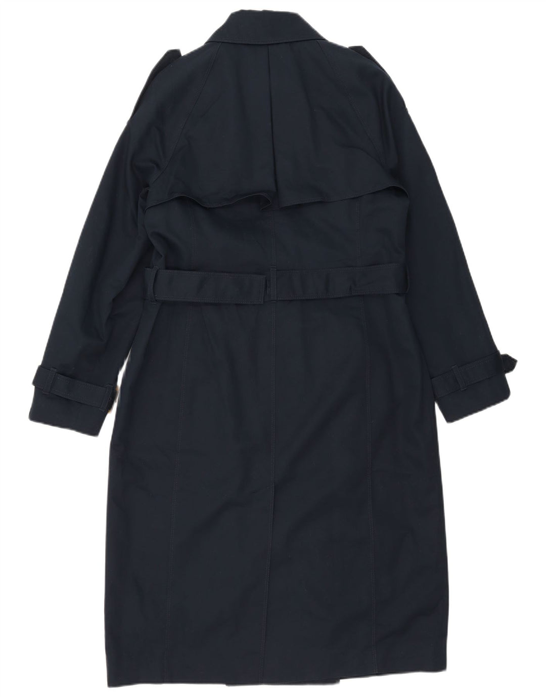 Marks & Spencer Trench-Coat Femme UK 12 Coton Bleu Marine Moyen