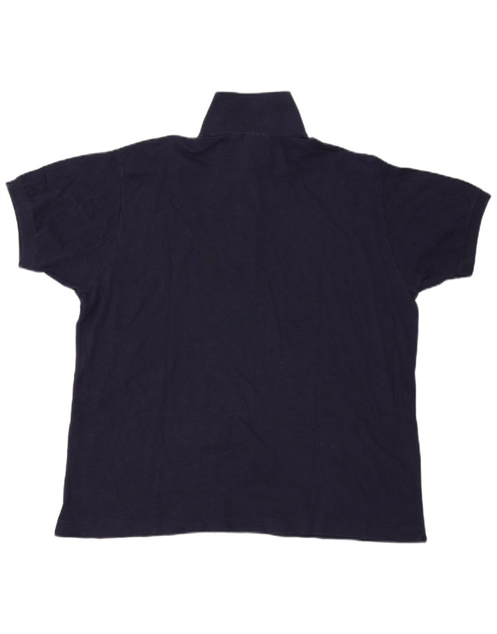 LACOSTE Polo coupe classique pour homme taille 8 3XL bleu marine coton