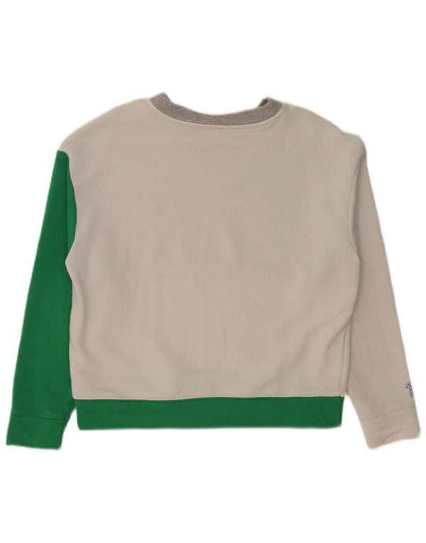 Tommy Hilfiger Sweat-shirt graphique pour femme UK 14 Medium Multicolore