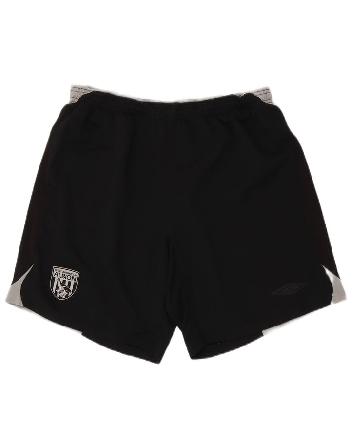 Umbro Short de Sport Graphique XL Homme Noir Colorblock Polyester