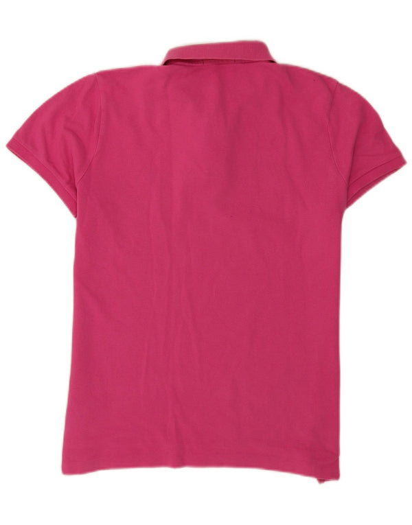 Ralph Lauren Polo skinny pour femme UK 16 Grand coton rose