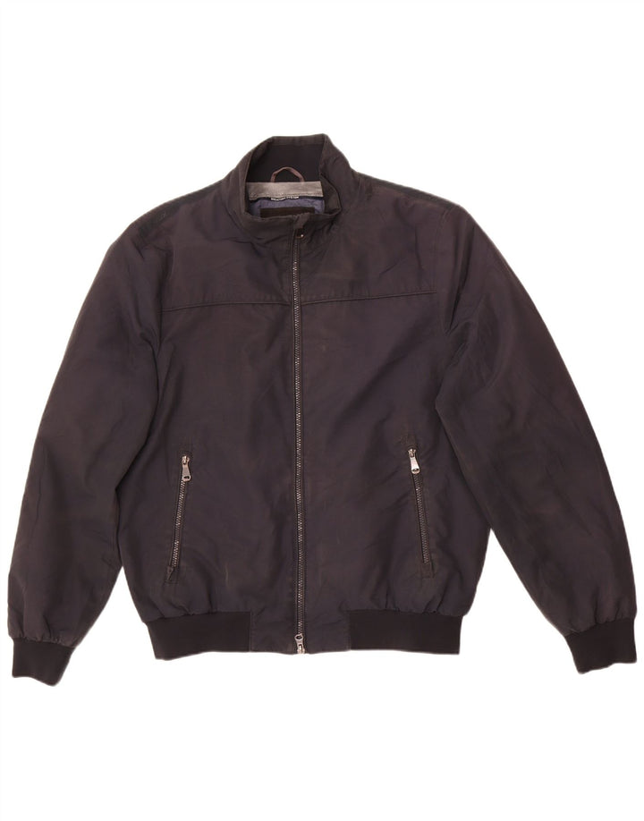 Geox Hommes Respira Bomber Jacket UK 40 Large Noir Polyester