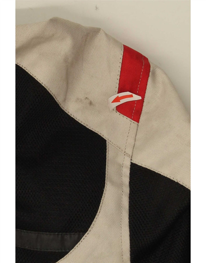 Aprilia Veste Graphic Racer pour homme UK 38 Medium Noir Colorblock Polyester