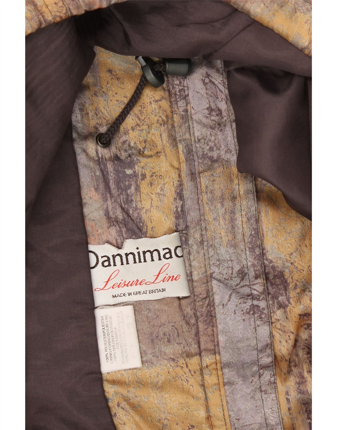 DANNIMAC Womens Windbreaker Jacket UK 18 XL Multicoloured Colourblock Vintage Dannimac and Second-Hand Dannimac from Messina Hembry 