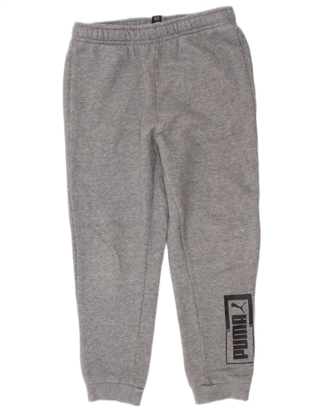 Puma Pantalon de Survêtement Graphique Garçon 7-8 Ans Gris
