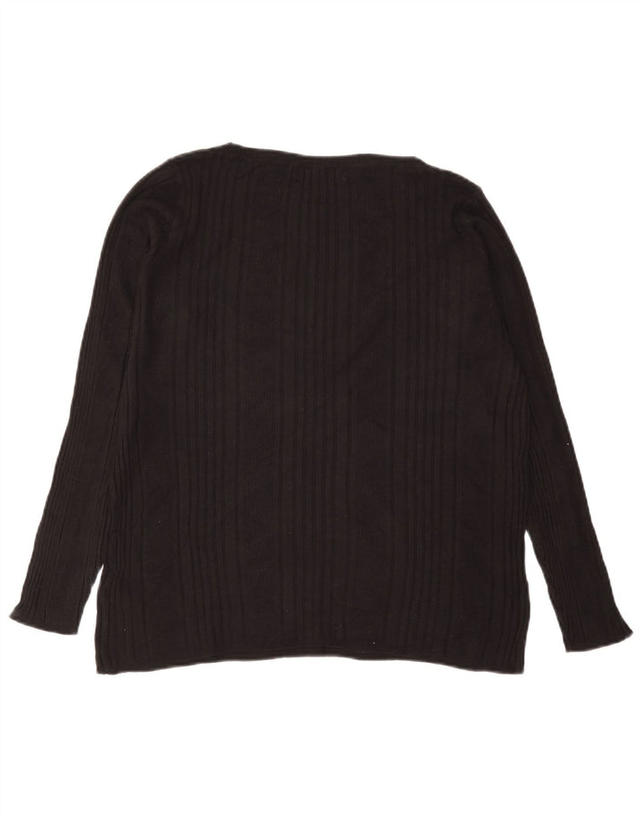 Marks & Spencer Chemisier Femme UK 18 XL Noir Viscose