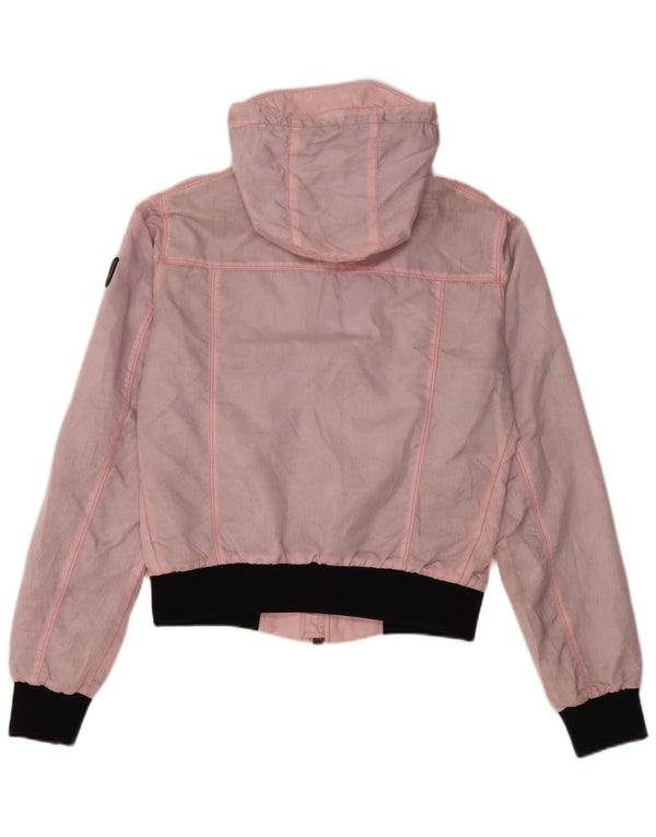 Refrigiwear Veste de pluie à capuche Cruz Crop pour femme UK 18 XL Rose Polyester