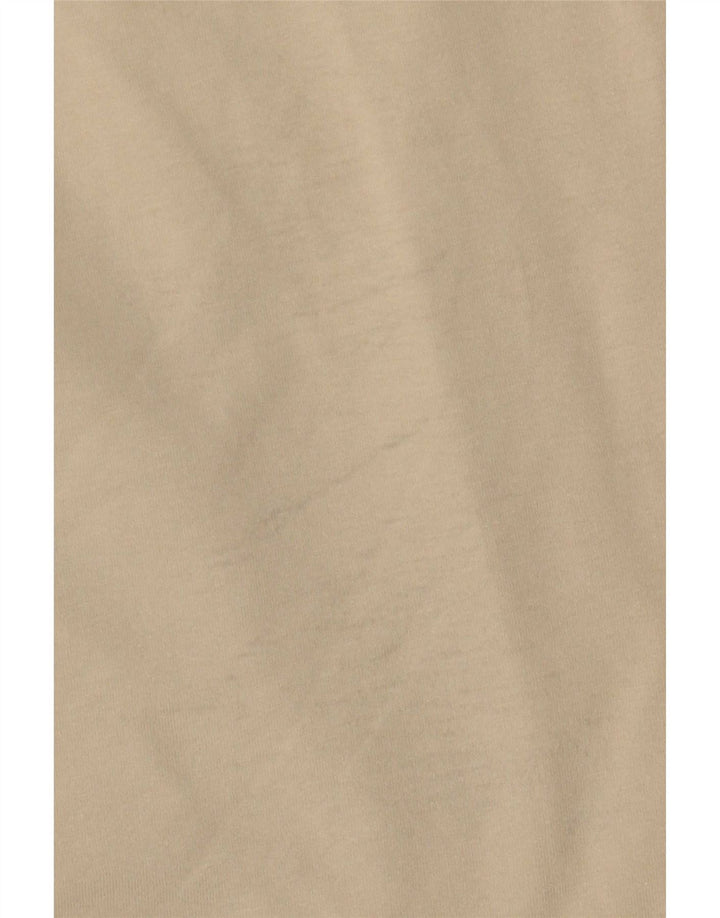 Richmond Haut graphique à manches longues pour homme en coton beige moyen