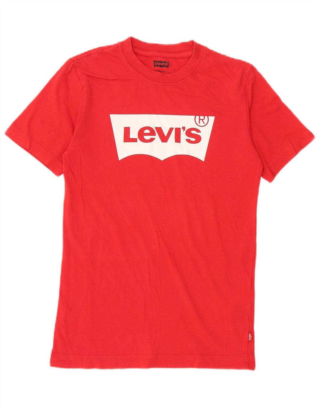 LEVI'S T-Shirt Graphique Garçon 11-12 ans Rouge Coton