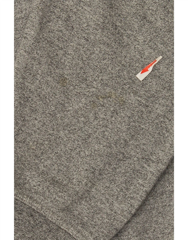 Champion Sweat-shirt graphique pour homme en coton moucheté gris grand