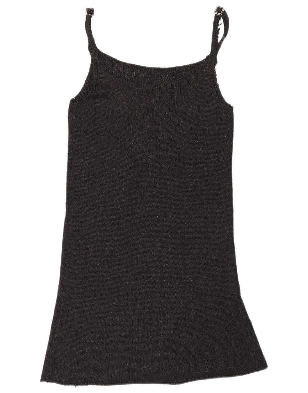 Benetton Robe Slip Femme UK 10 Small Noir