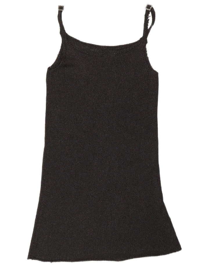 Benetton Robe Slip Femme UK 10 Small Noir
