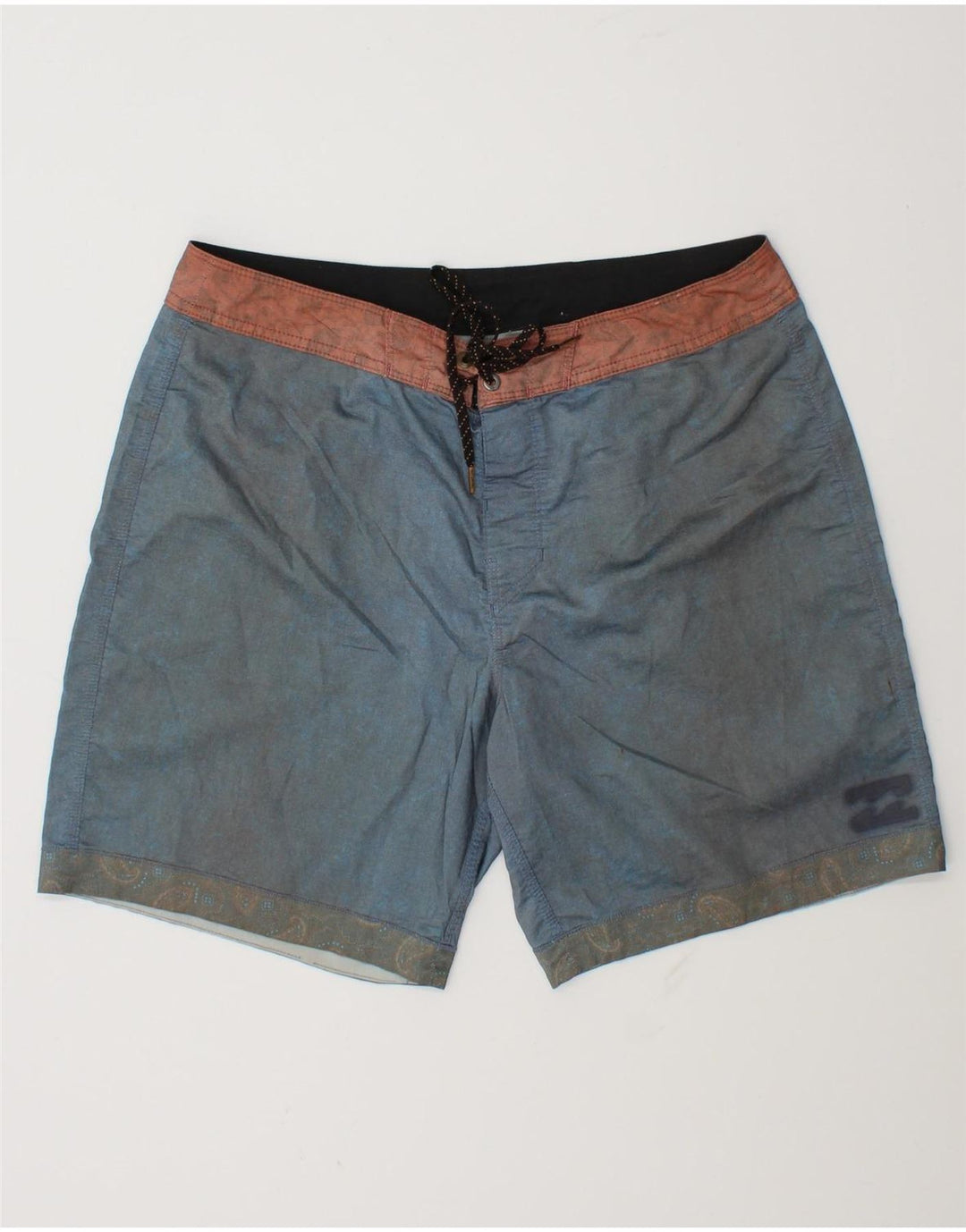 Billabong Short de Bain Homme Bleu Moyen Coton