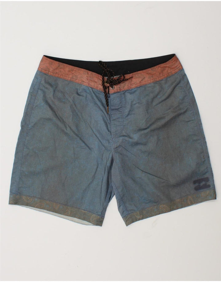 Billabong Short de Bain Homme Bleu Moyen Coton