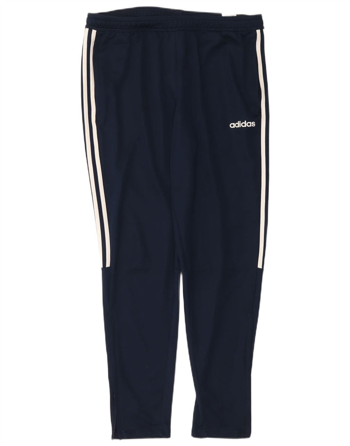 ADIDAS Pantalon de survêtement Aeroready pour hommes, grand, bleu marine, polyester