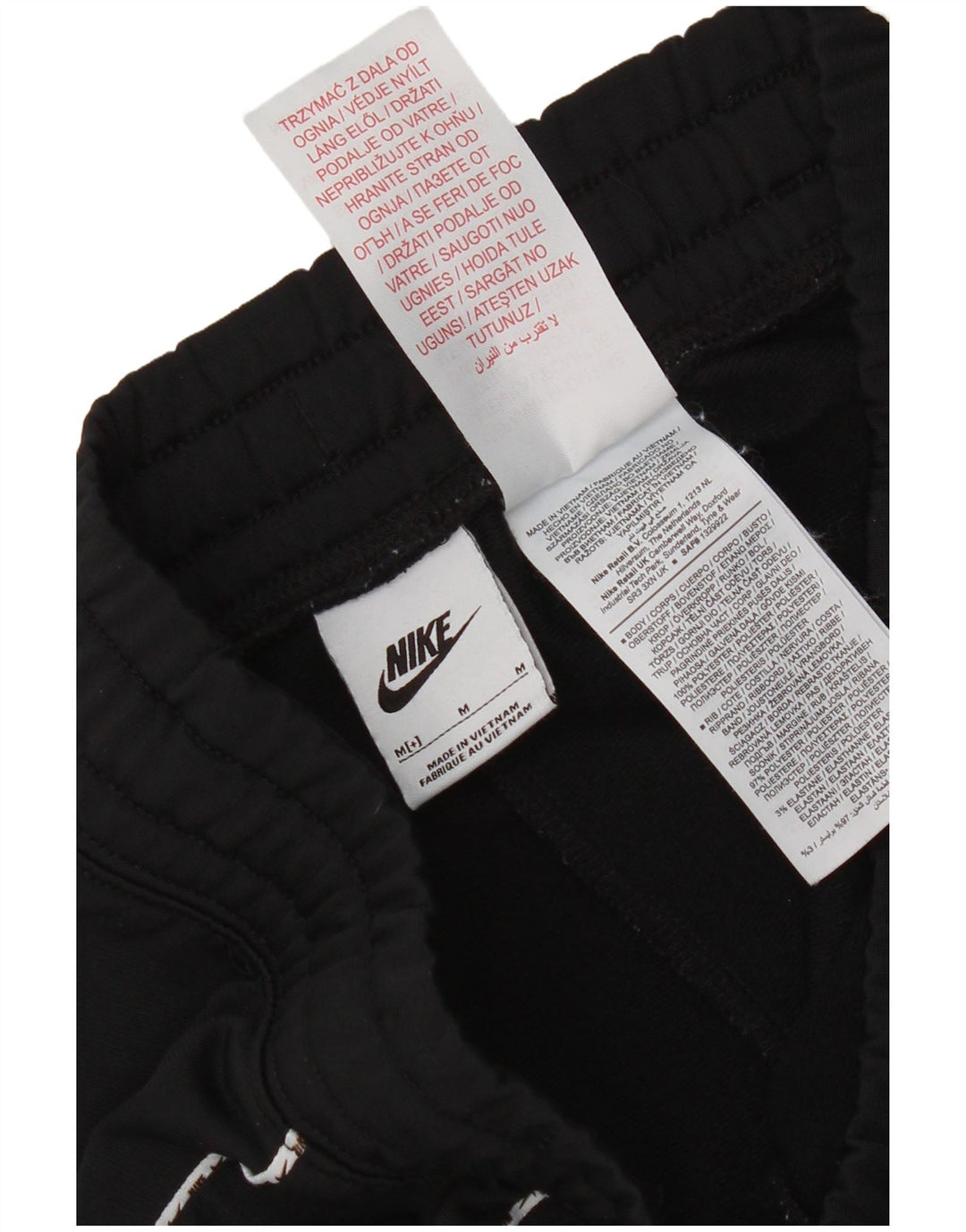 Survêtement complet Nike Fille 10-11 ans Noir Moyen Polyester