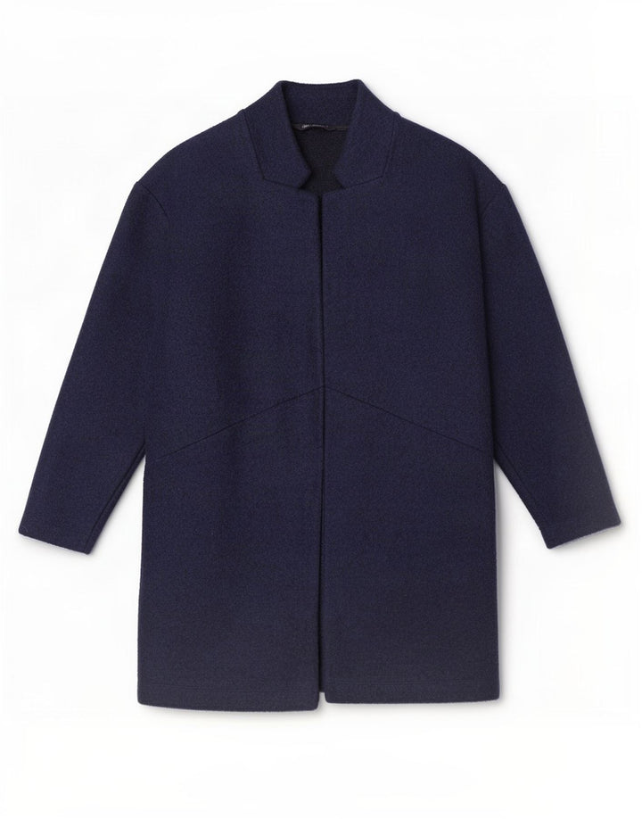 Marks & Spencer Pardessus ouvert pour femme UK 12 Bleu marine moyen