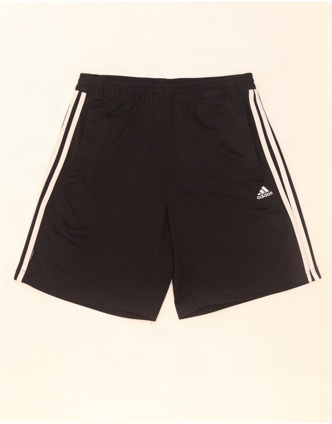 Adidas Short de sport pour homme Petit Noir Polyester