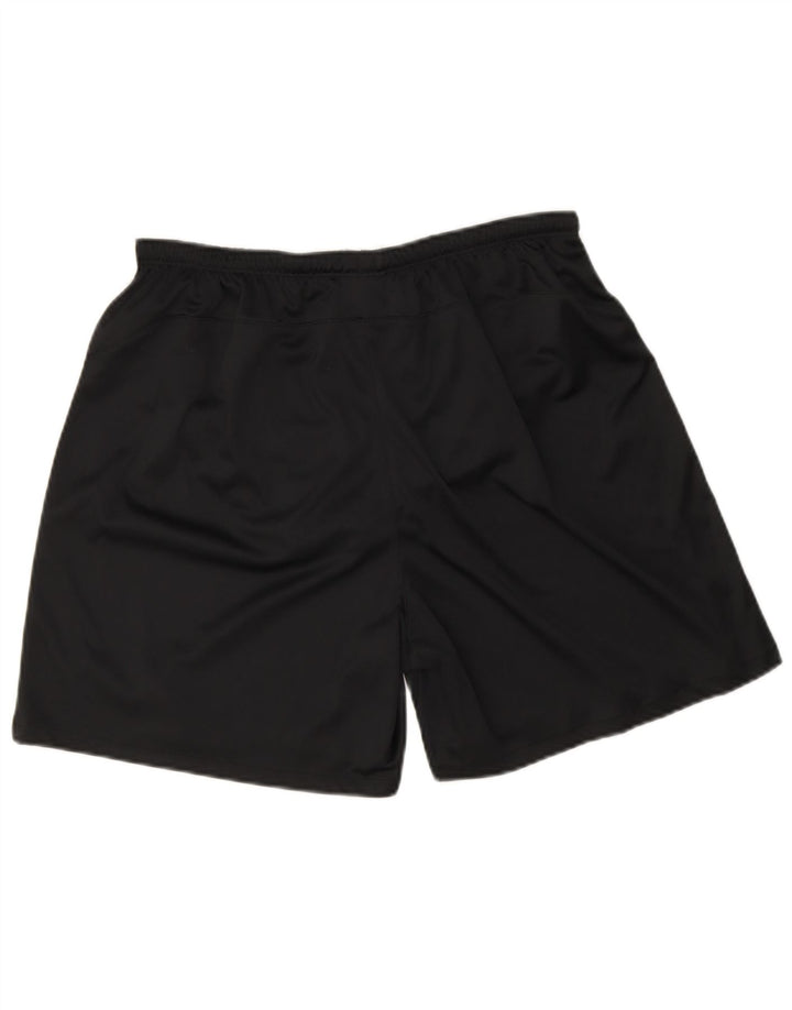 Nike Short de sport Dri Fit pour homme en polyester color block Noir Taille L