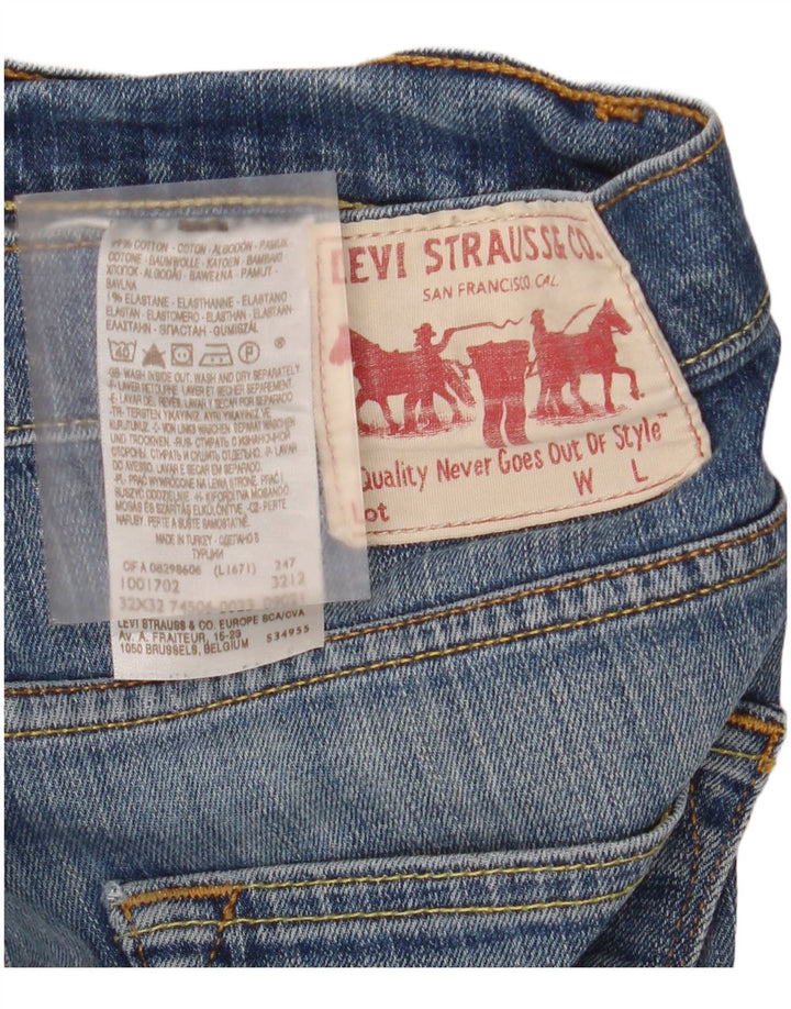 Levi's Jean Droit Homme W32 L32 Bleu Coton