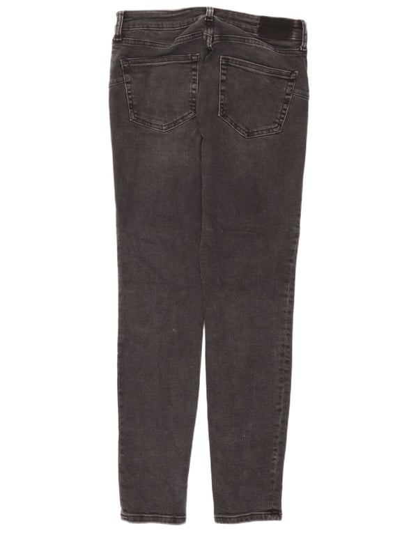 Zara Jean skinny femme EU 38 Small W28 L28 Gris Coton