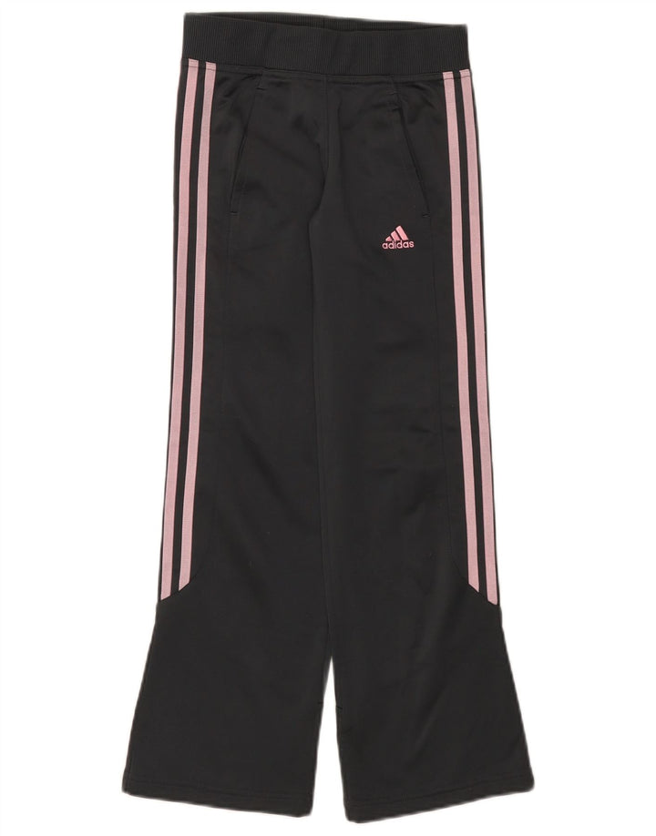 Pantalon de survêtement Adidas fille 9-10 ans gris polyester