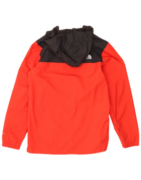 The North Face Veste de pluie à capuche pour garçon 11-12 ans Large Rouge Colourblock