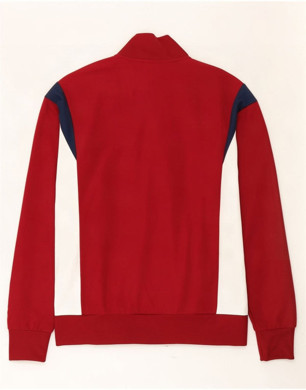 Adidas Veste de survêtement pour homme Bordeaux moyen Colourblock